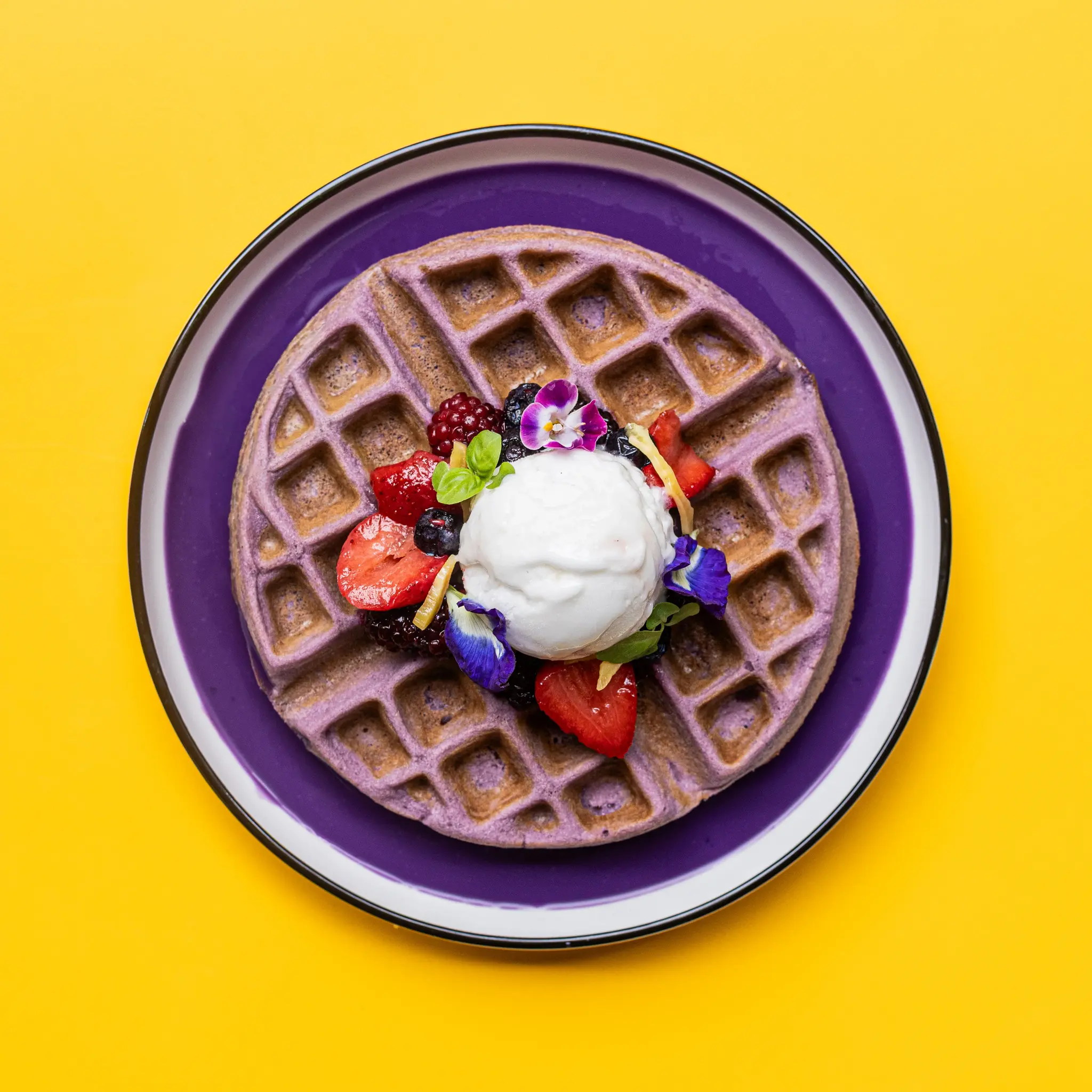 Ube Waffle