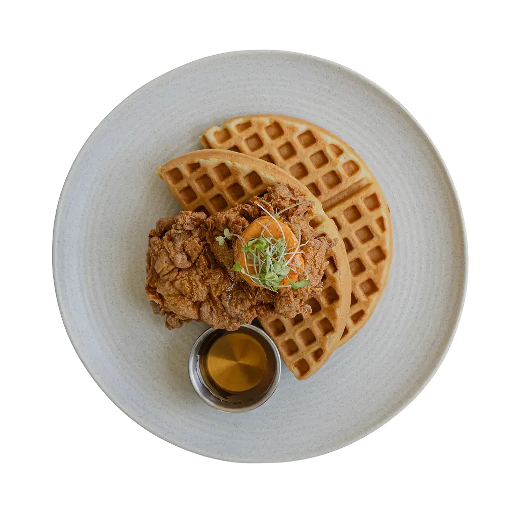 Southern Fried Chicken and Waffles