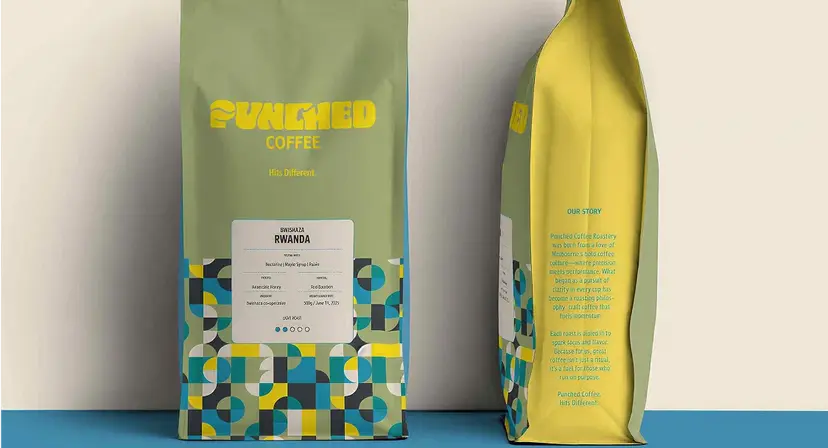 Coffee bags display
